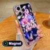 ReZero Rem Ram Clear TPU Magsafe Mobile Phone Case for iPhone 17 16 15 14 13 12 11 Air Pro Max Plus Mini Colorful Cover