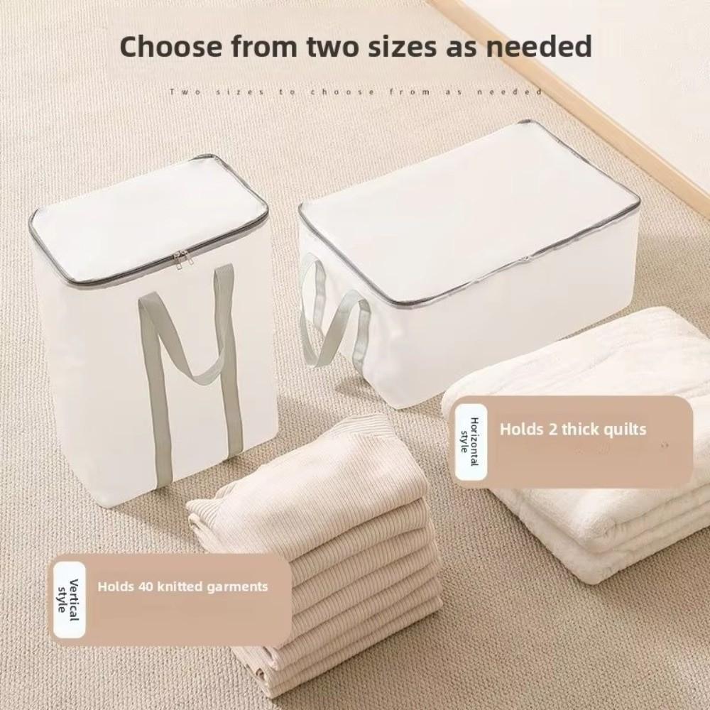 Transparent Blanket Storage Bag Large Capacity Moving Storage Bag Clothing Storage Bag  Household