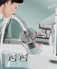 Rubinetto da cucina universale a 720° Aeratore antispruzzo Rubinetto da bagno Spruzzatore per rubinetto girevole Adattatore per prolunga ugello per risparmio acqua