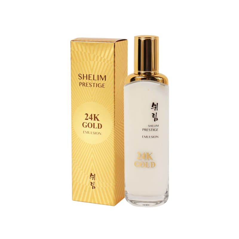 Shrimp 24K Gold Prestige Emulsion 120ml / Premium Wrinkle Improvement, Whitening, Skin Texture Improvement, Elasticity