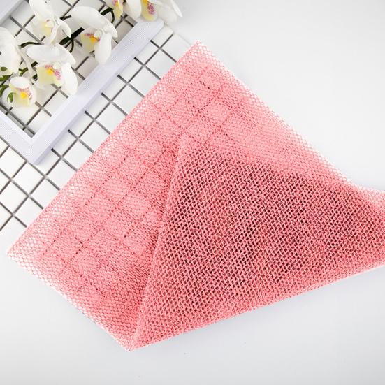 3Pcs Bath Sponge Quick Drying Exfoliating African Long Net Bath Sponge Back Scrubber Daily Use
