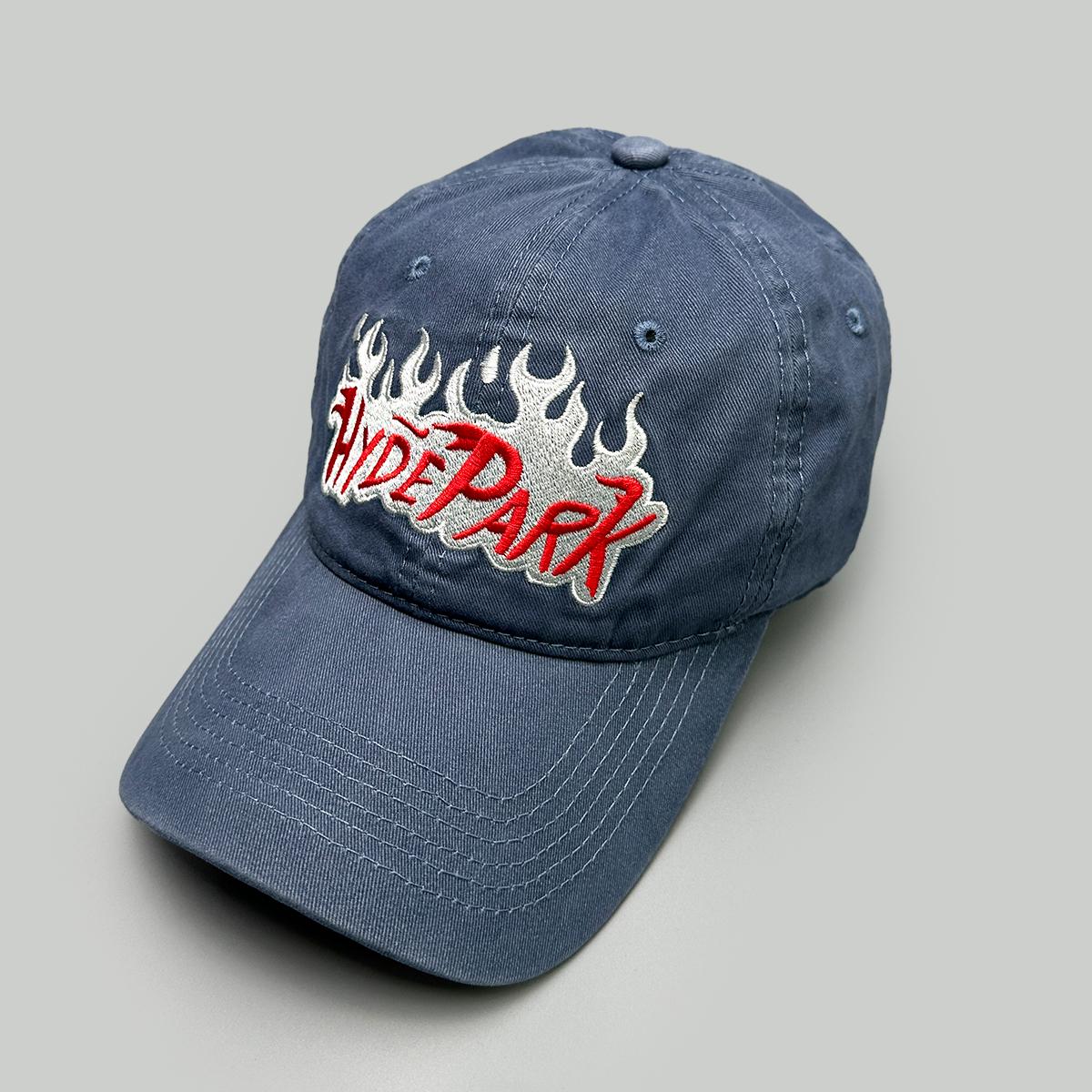 

American Retro Letter Flame Embroidery Simple Baseball Hats New Men Women Sunshade Personal Versatile Fashion Ins Peaked Caps 52-60cm