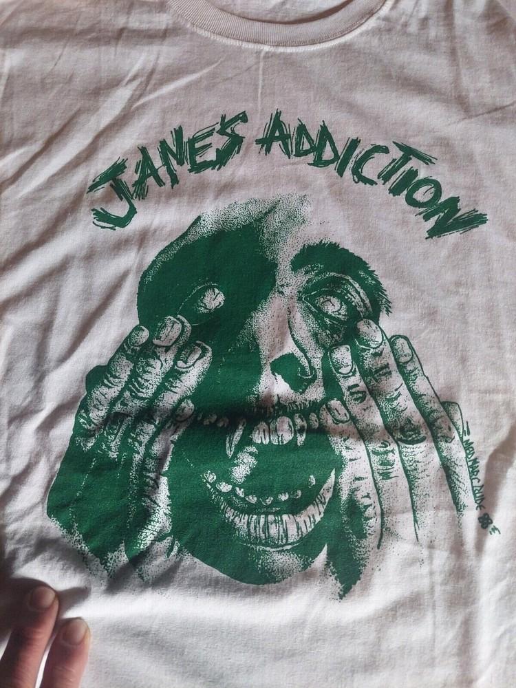 

Jane s Addiction White Cotton Short Sleeve S-5XL Shirt Unisex T-Shirt M