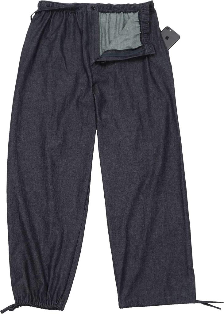 Watanosato Okayama Prefecture Ibara Denim Indigo 8oz M Size Samue Made In Japan Men's