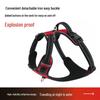 Explosion-Proof Reflective Dog Harness for Medium & Large Dogs - Breathable Oxford Cloth Vest with Leash