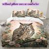 Watercolor Animal Painting Pattern Bedding,Quilt Set Quilt Cover Pillowcase Home Birthday Gift (1*duvet Cover+2*pillowcase,without Core)