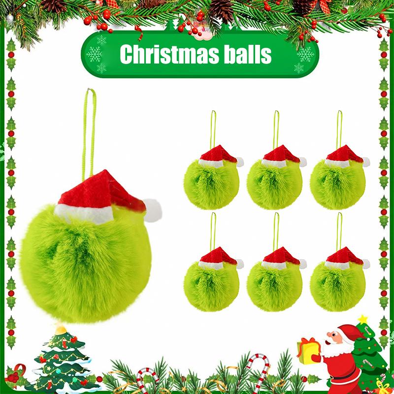 1PC/6PC Bowknot Pom Pom Party Decor Hanging Pendants Gift Faux Fur Soft Hanging Decorations Home Multiple Options Available