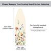Floral Pattern Iron Board Cover 15x54 Ironing Board Cover with Elastic Edge Scorch Stain Resistant Ironing Board Covers Iron Table Cover