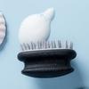 Spazzola Massaggiante per Cuoio Capelluto Shampoo con Manico Ergonomico Uomini Donne Portatile da Viaggio Crescita Capelli Esfoliante per Cuoio Capelluto Scrubber Spazzola Pulente