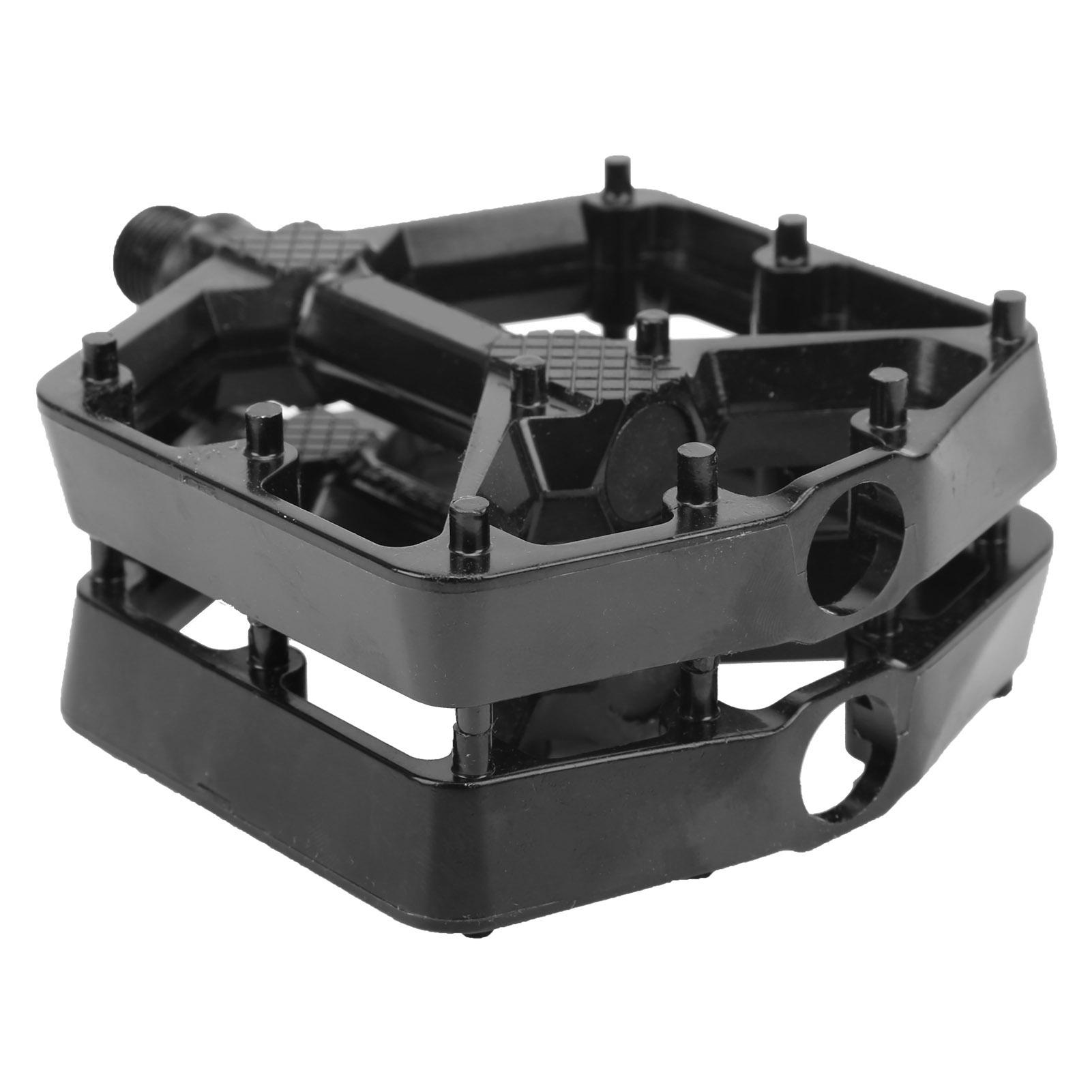 

Mountain Bike Aluminum Alloy Foot Pedal AntiSlip Lightweight Cycling Flat Platform Pedal