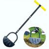 Manual Half Moon Lawn Edger With Handle, Serrated Edge Grass Trimmer Shovel For Garden Yard