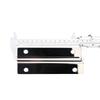 Hinterradschalenverlängerung Hinterer Schmutzfängerverlängerer Chrom Edelstahl Anwendbar für Pixis LKW Halterung, Strebe, Stahl, 2-teiliges Set, Ijet, Sambar,