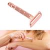 Manual Shaving Tool Reusable Metal Non Slip Handle   Shave Tool with 10 Pcs Refills