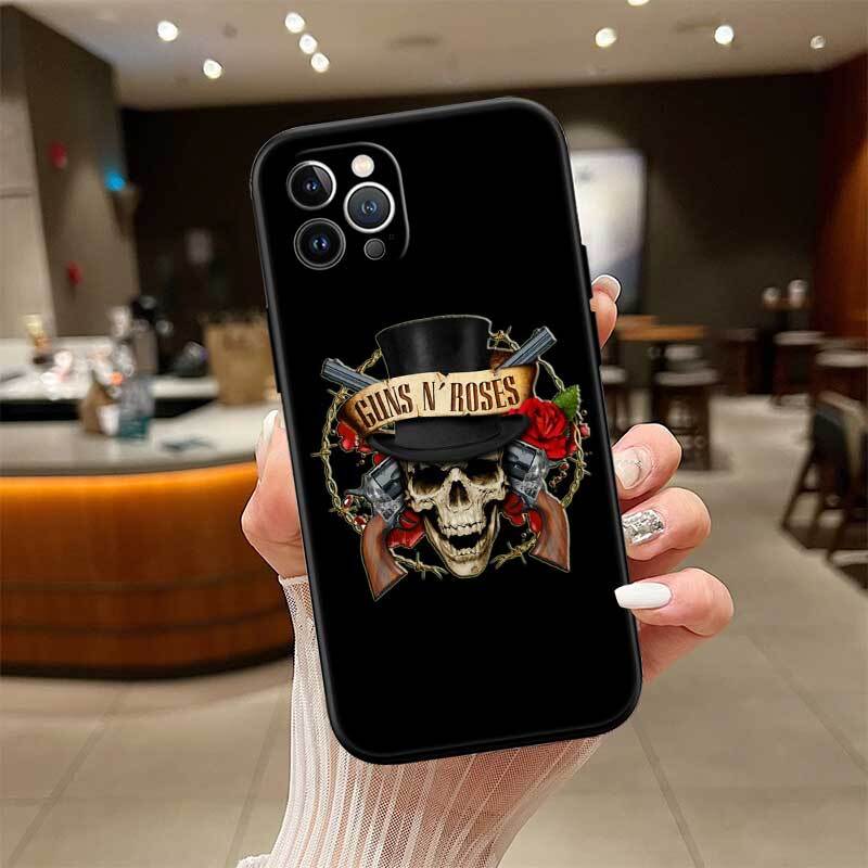 G-guns R-roses Phone Case for Motorola Edge 60 60s 70 G86 G56 G54 E14 G04S G45 G54 G64 X30 X40 X50 S30 S50 Pro Power Tylus