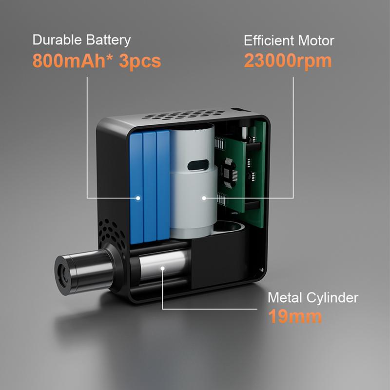 Mini Wiederaufladbare Luftpumpe Reifenfüller Tragbarer Kompressor Digitaler Akku-Reifenfüller für Fahrradbälle