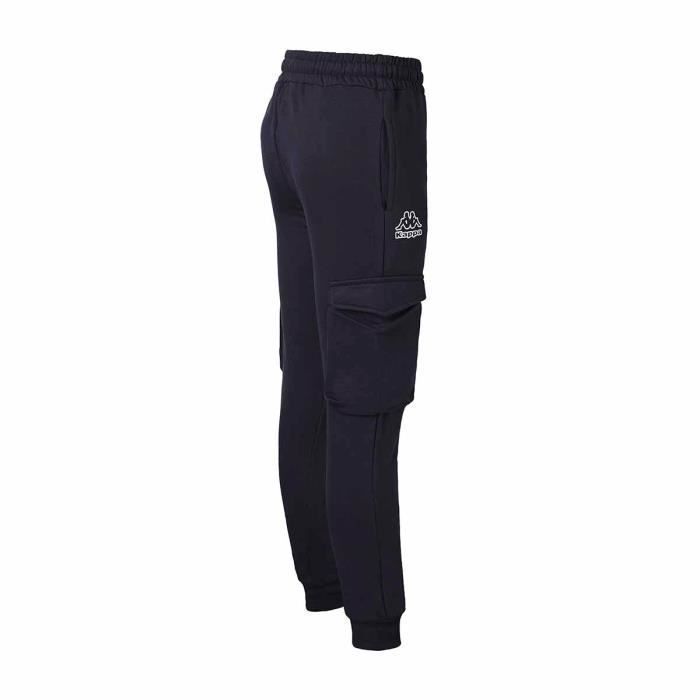 Pantalon Cargo - Logo - Garçon - Bleu - 100% Coton - Coupe Ajustée - Confort Optimal
