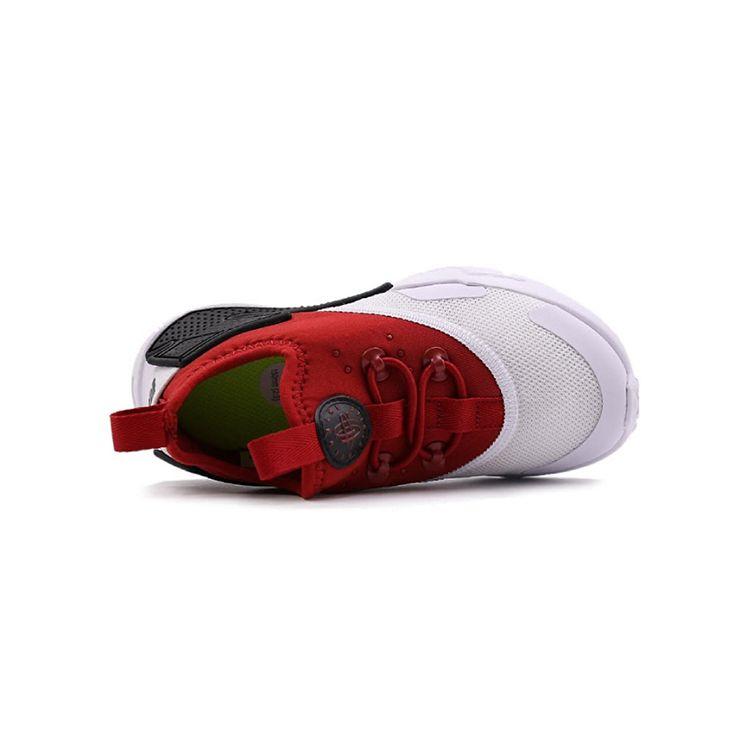Nike Huarache Drift TD Gym Red Baby Sneakers White-Black-Volt AA3504-601