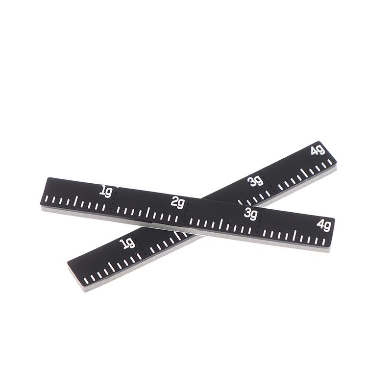 2Pcs Tennis Racket Balance Adjust Adhesive Weighted Tape Weight Per Piece 4G For Squash Racquet Golf Club Badminton Pickleball