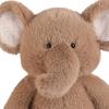 Plush Elephant Figure Toy Stuffed Animals Snuggling Realistic Soft Toys Doll for