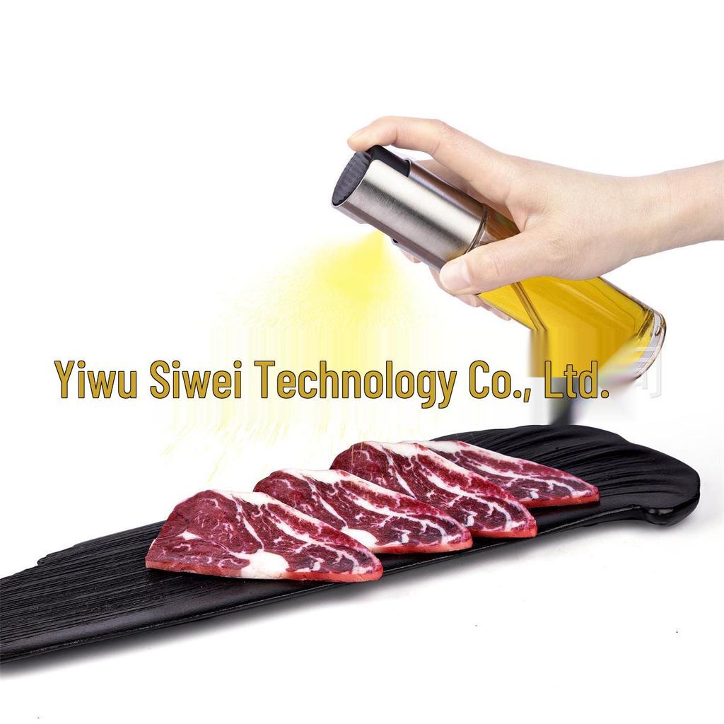 Portable Press-Top Seasoning Bottle for BBQ & Household Use