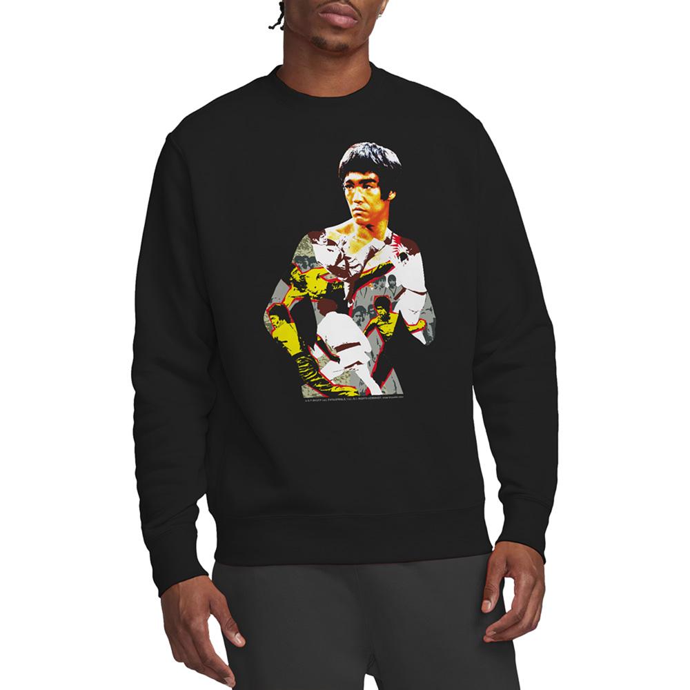 Bruce Lee Unisex Adult Body Of Action Sweatshirt