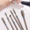 6Pcs Carbide Tungsten Nail Drill Bit Milling Cutter For Manicure Machine Electric Drill Bit Machine For Nail Tools Accessories