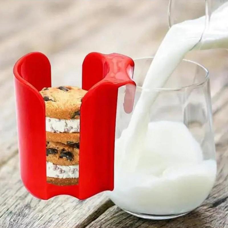 Biscuit Hanger For Drinking Cup Multifunction Biscuit Rack Portable Tea Bag Holder Clip Bottle Gadget Cookies Cup Accessories