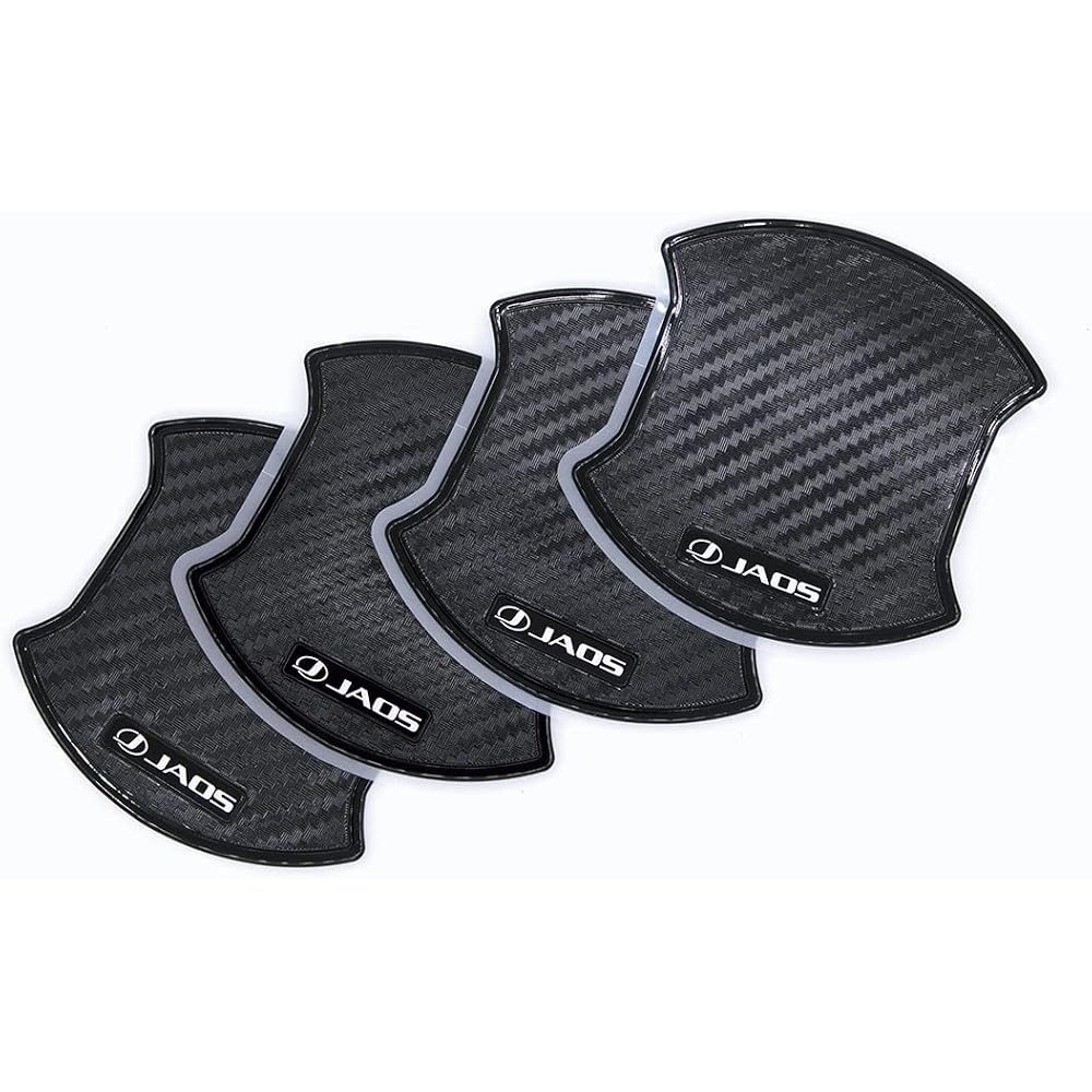 Jaos Door Handle Protector Carbon Fiber Type-B B636102 Automotive Accessory