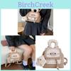Cute Cat Cartoon Pu Backpack For Women And Teens With Spacious Storage For Daily Use