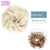Synthetic Curly Straight Hair Messy Buns Female Hair Rings Fluffy Hair Pans Invisible Natural Seamless Donut Chignon Accessories