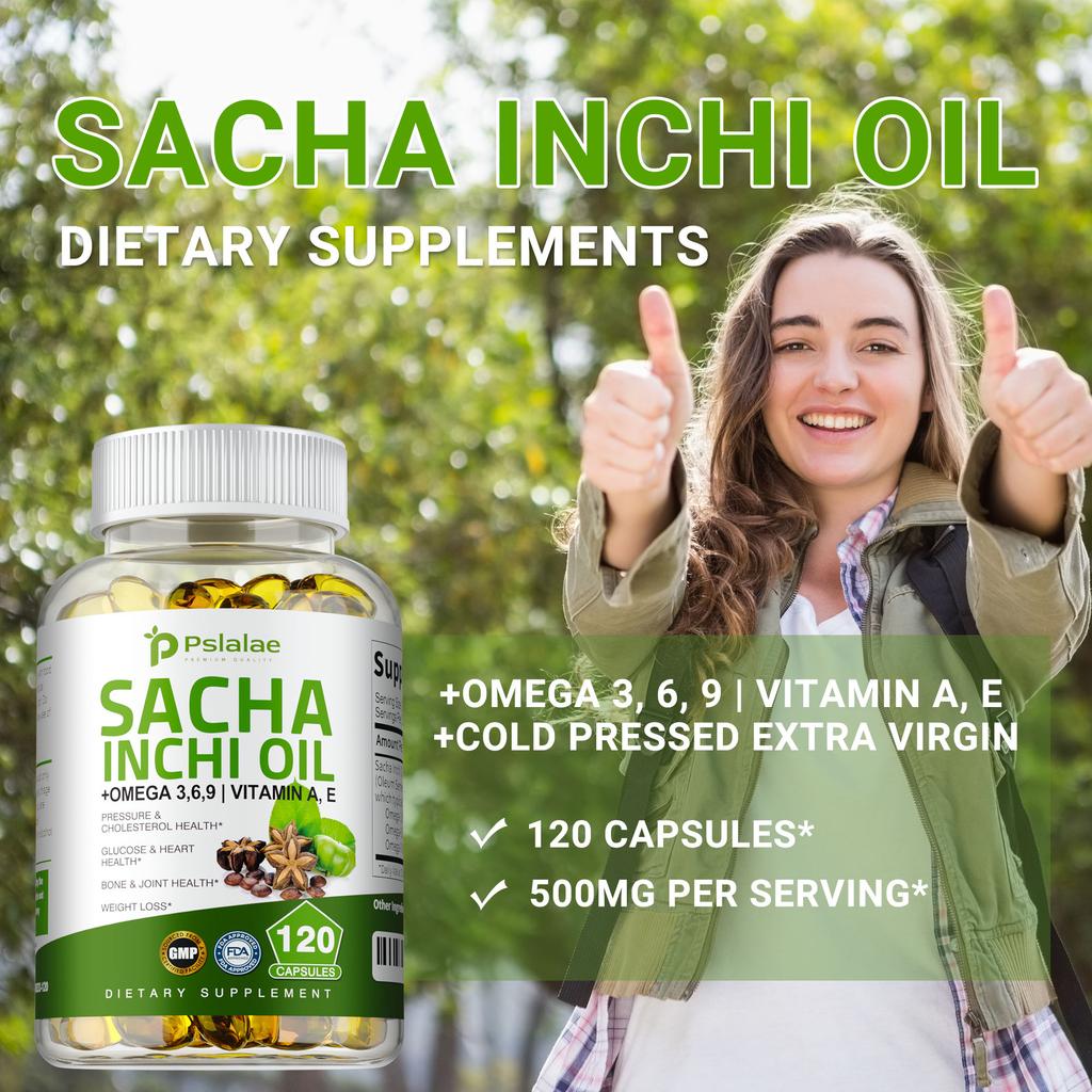 Sacha Inchi Öl Weichkapseln Bio-Nahrungsergänzungsmittel Antioxidans