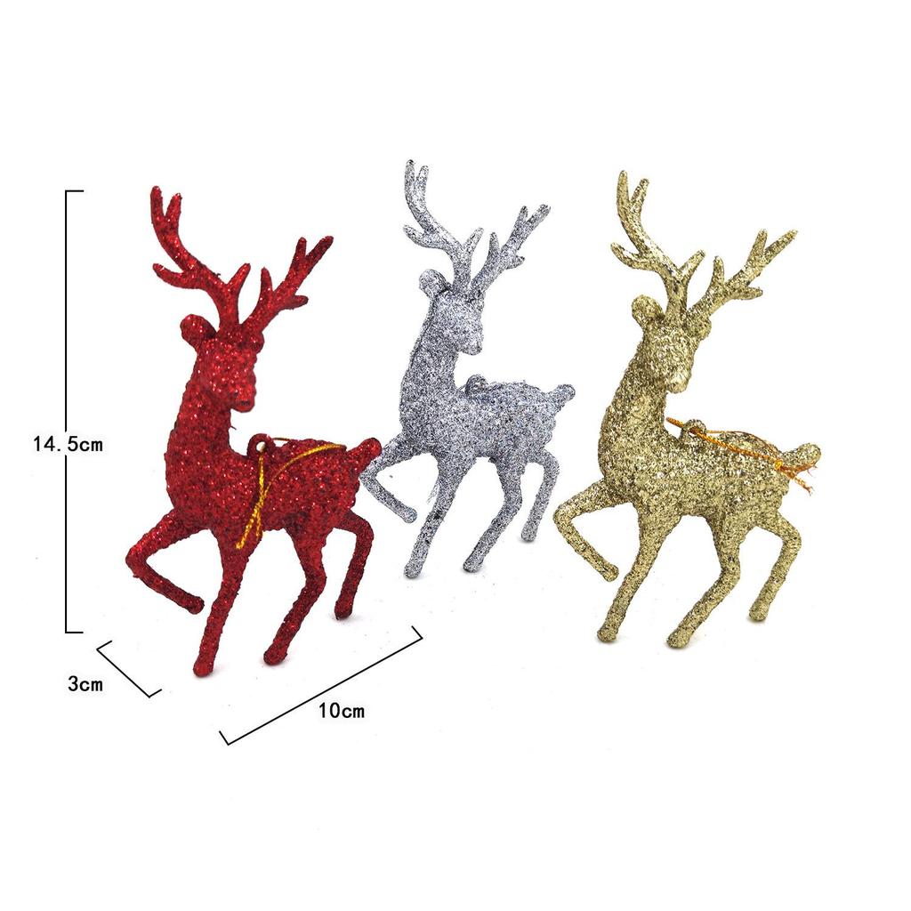 Christmas Reindeer and Deer Ornaments Costume for Tree Decoration