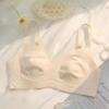 Women's Seamless Bra Push Up Anti-Sagging Slimming for Large Bust Thin Style Wireless Underwear for Small Bust