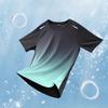 Summer Men's Sports T-shirt Ice Silk Quick-drying Thin Section