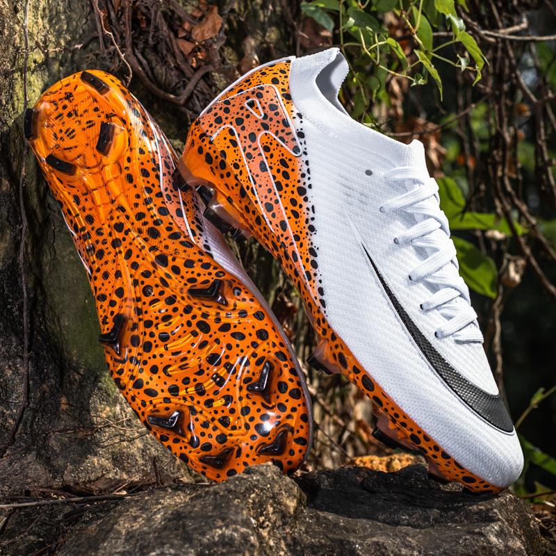 Trend 2025 New Breathable Football Shoes Men's Broken Nails Boys Training Shoes Student Adult Ground Spike Sports