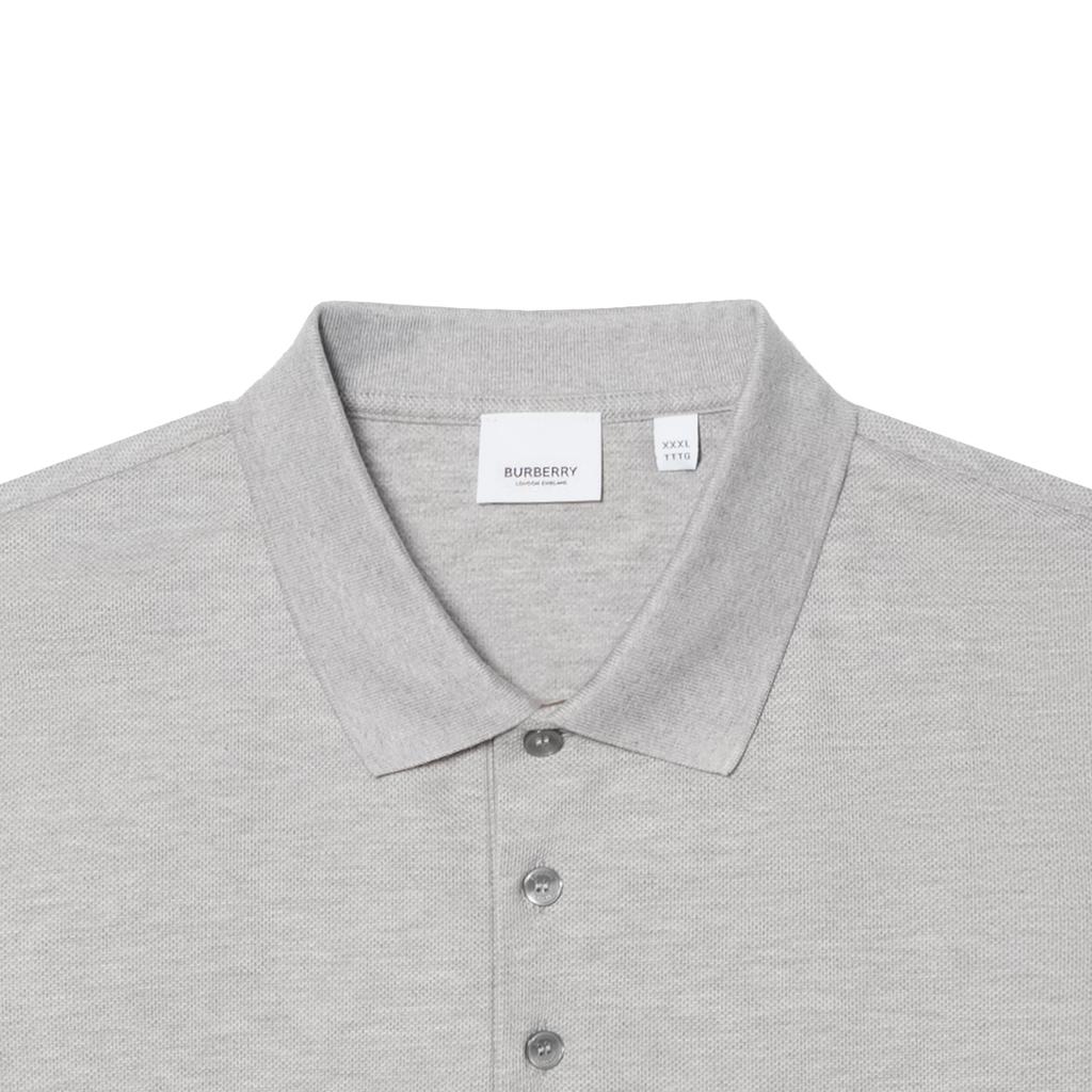 Burberry Polo Shirts Men's Gray Moderate 80922731