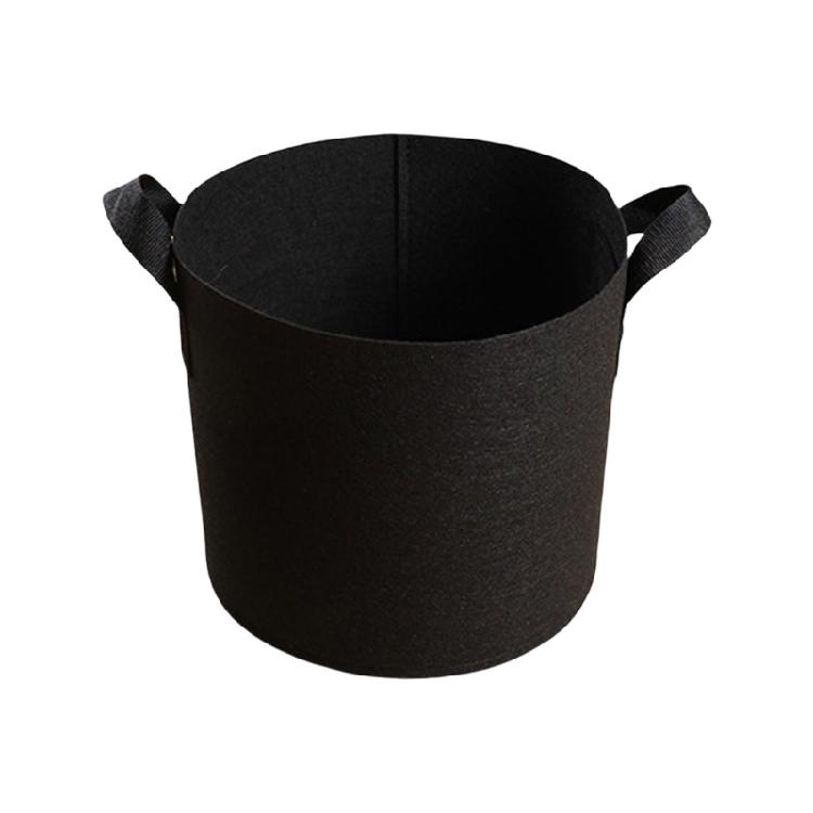 Nonwoven Fabric Grow Bags Garden Plant Pots with Handle Nonwoven Texture Suitable for Growth of Vegetables and Flowers