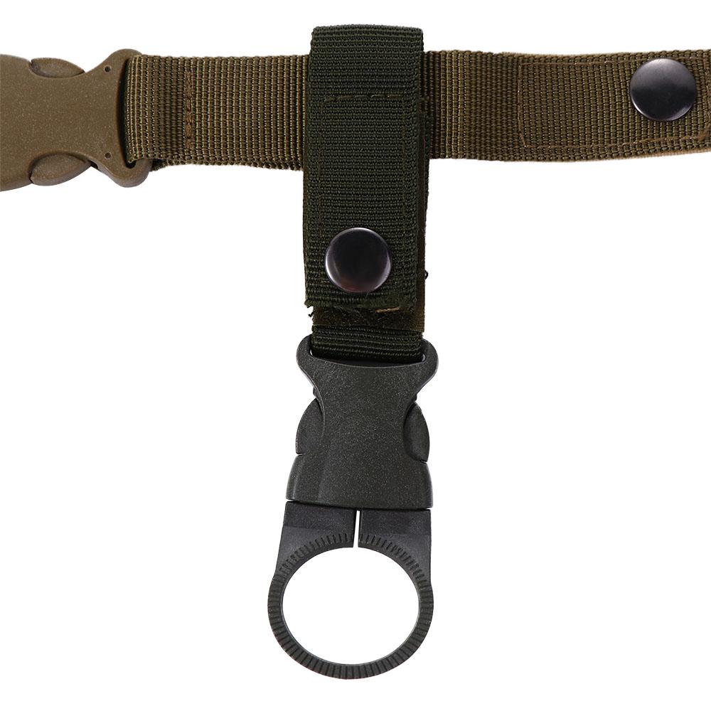 Hiking Nylon Webbing Buckle Water Bottle Buckle Hook Carabiner Belt Water Bottle Holder Clip