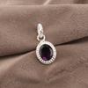 African Amethyst Pendant Gemstone Jewelry, 925 Sterling Silver Pendant, Handmade Jewelry Pendant, Gift For Women