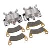 1 Pair Front Brake Calipers with Brake Pads 1911284 Replacement for Polaris Ranger 500 570 700 800 900 902D 1000 HST