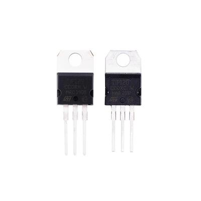 10 Pairs TIP120/TIP125 TIP 120/125 Transistor TO-220 ST TIP120 NPN +TIP125 PNP Darlington TRANSISTORS TO220 20PCS