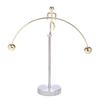 Balance Art Sculpture Interactive Kinetic Decoration Surfing Figure Skier Balancing Tabletop Figurine for Stress Relief Home Office Desk Shelf