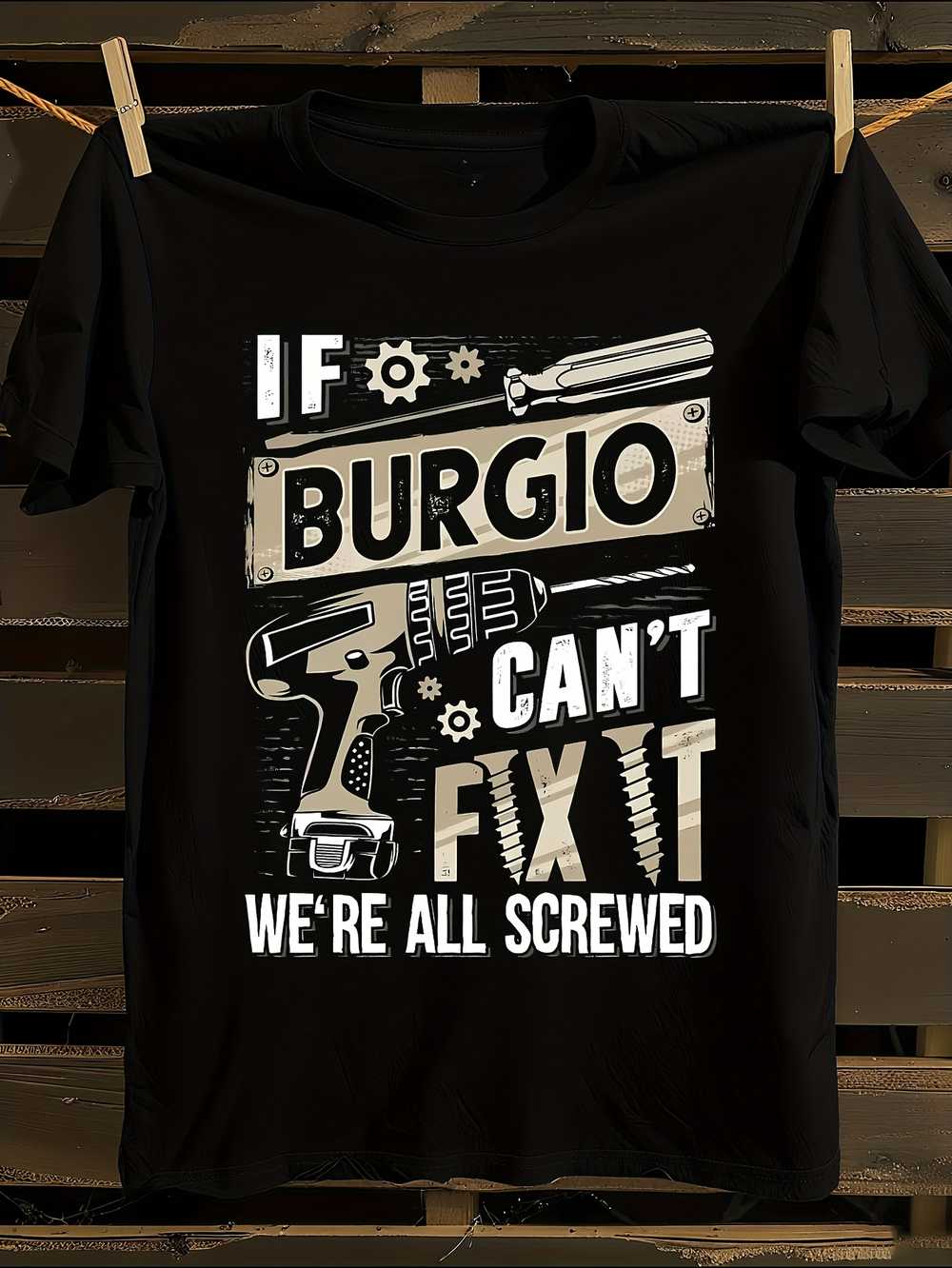 Funny Handyman T-Shirt XXXL