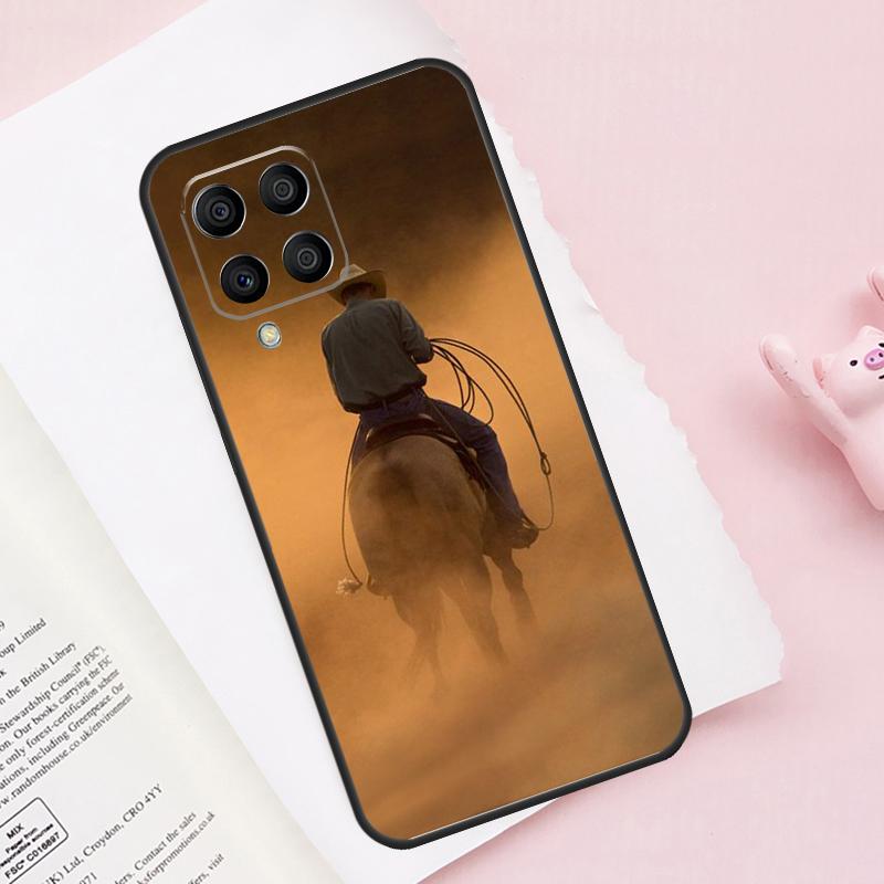 Rodeo Cowboy Lasso Case For Samsung Galaxy M16 M36 M56 M21 M20 M23 M31 M11 M54 M14 M34 M13 M52 M32 M12 M15 M55