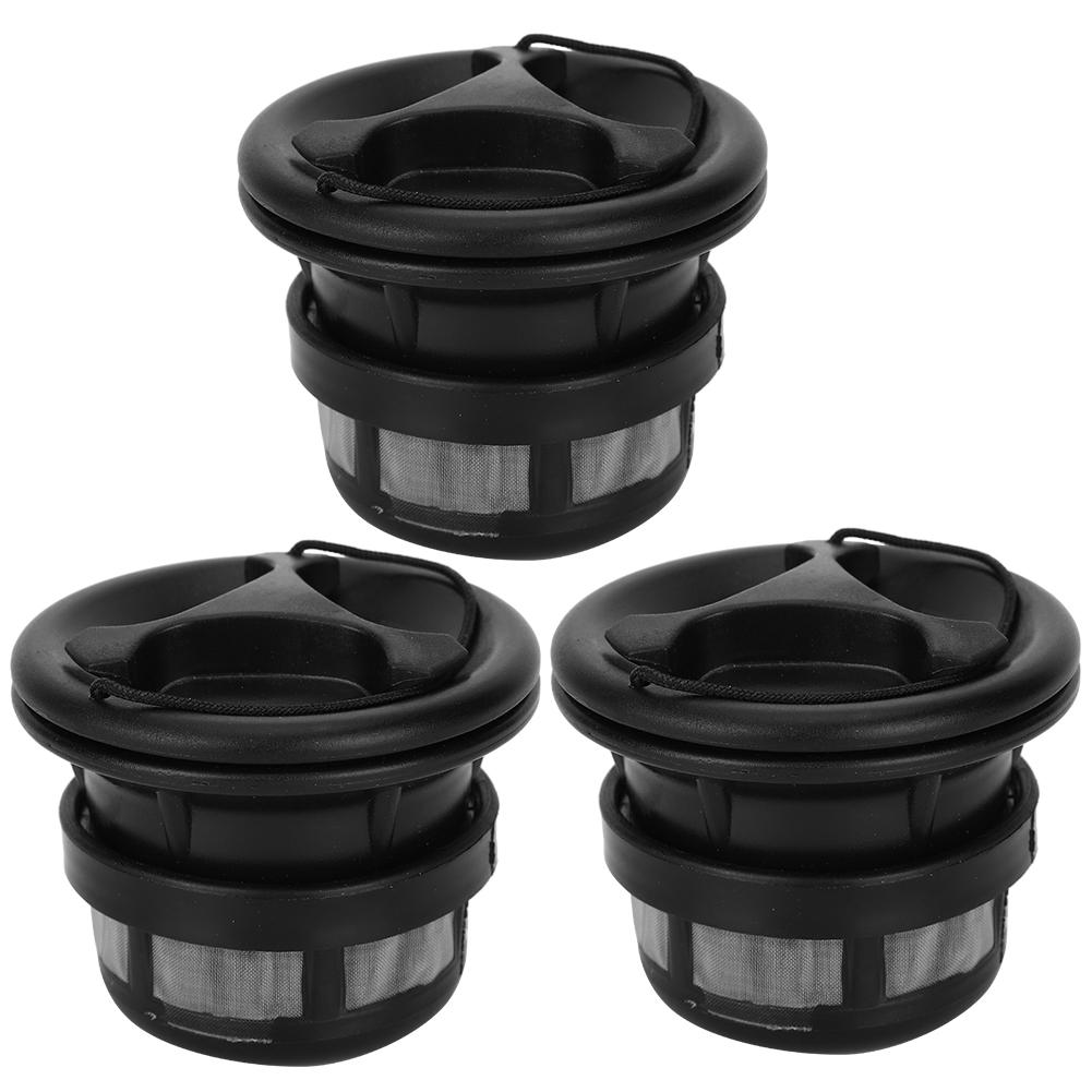 3Pcs Safety Air Valve with Filter Mesh Accessory for Inflatable Tent Boat Kayaks