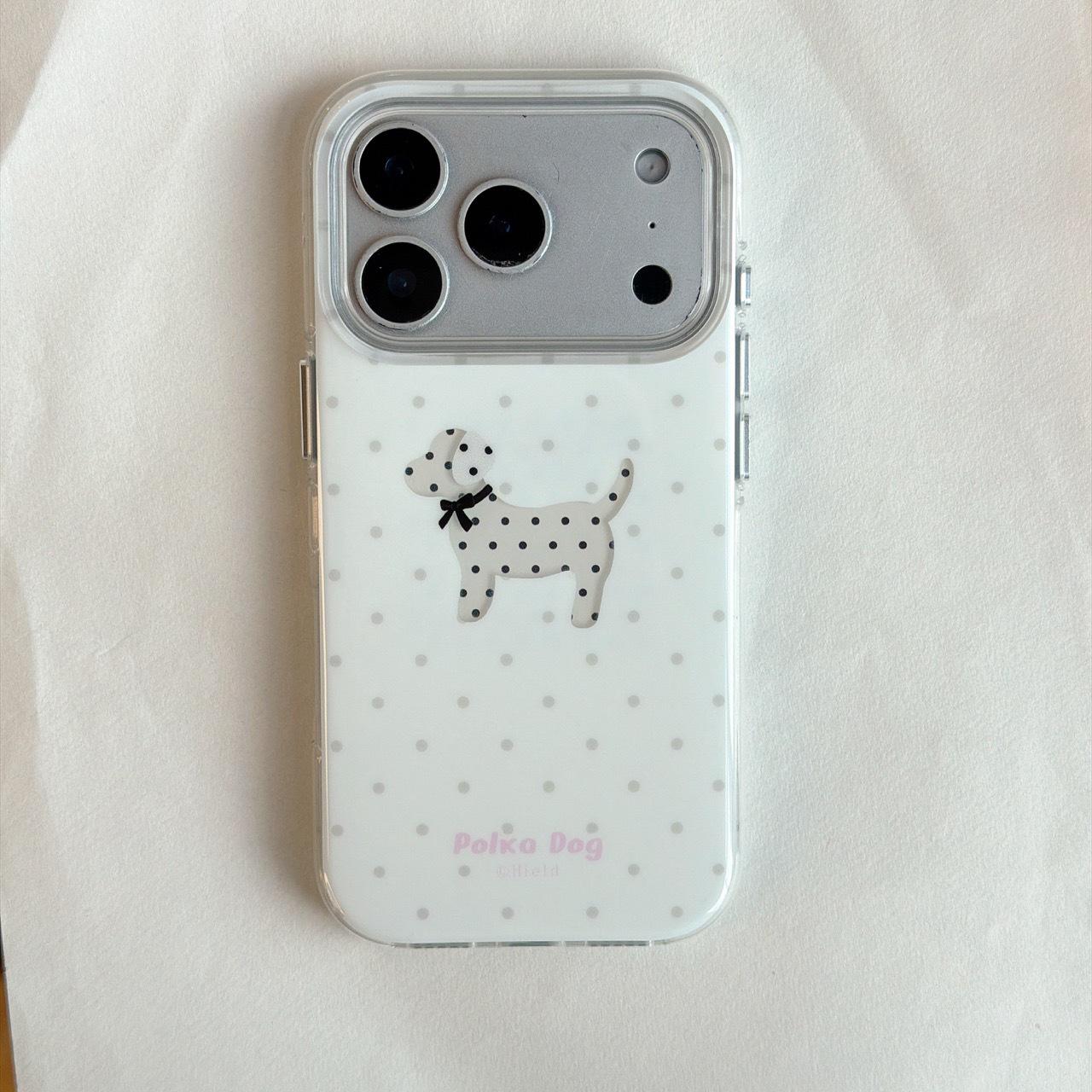 Polka Dot Bowknot Phone Case for iPhone 17 Pro Max, iPhone 16 – Rounded Edge Design iPhone 14 Pro Max