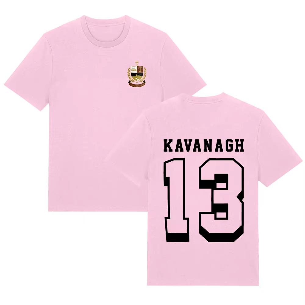 Moda Estiva Trendy Maglietta Uomo Donna Top Vintage 6 Ragazzi di Tommen T-shirt Kavanagh 13 Maglietta con Stampa Estetica Manica Corta Cotone Magliette Casual