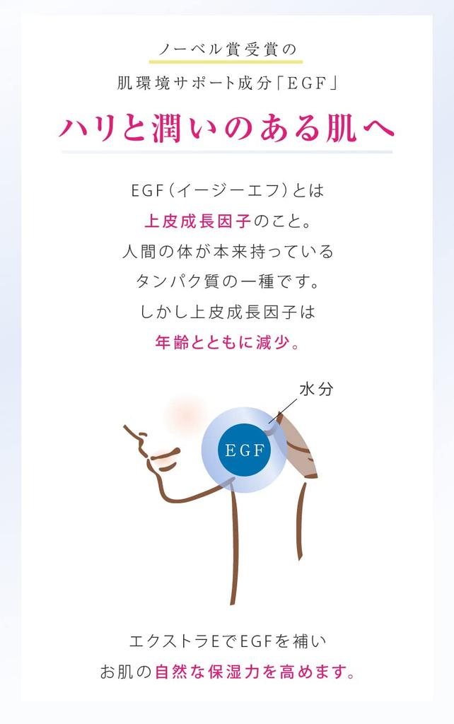 Rich EGF Essence Contains over 1 ppm of the recommended amount by the ingredient manufacturer Product Extra E 20ml Made in Japan Authentic ViLabo