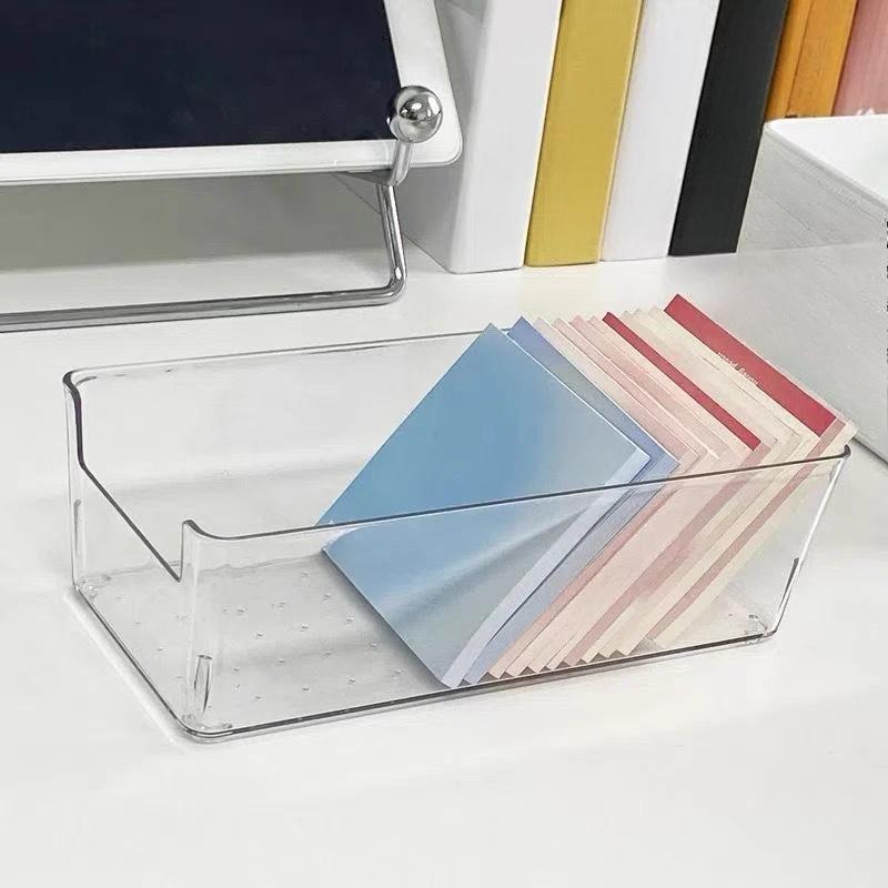 Multifunctional Transparent Storage Box - Durable Office Desk, Medicine and Other Storage Box, Home Storage Box