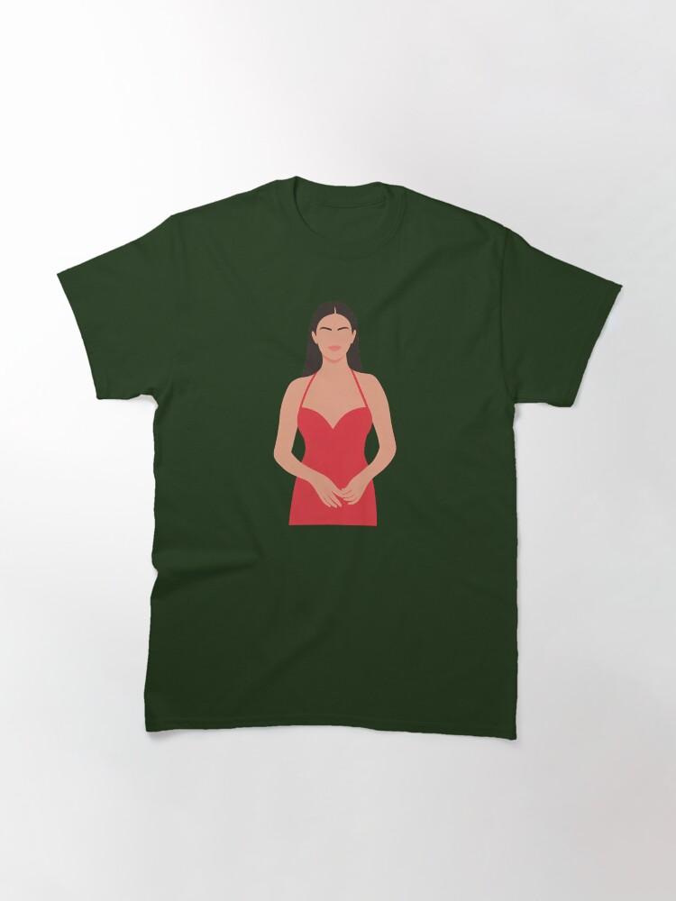 Selena Gomez Lineless Illustration Classic T-Shirt